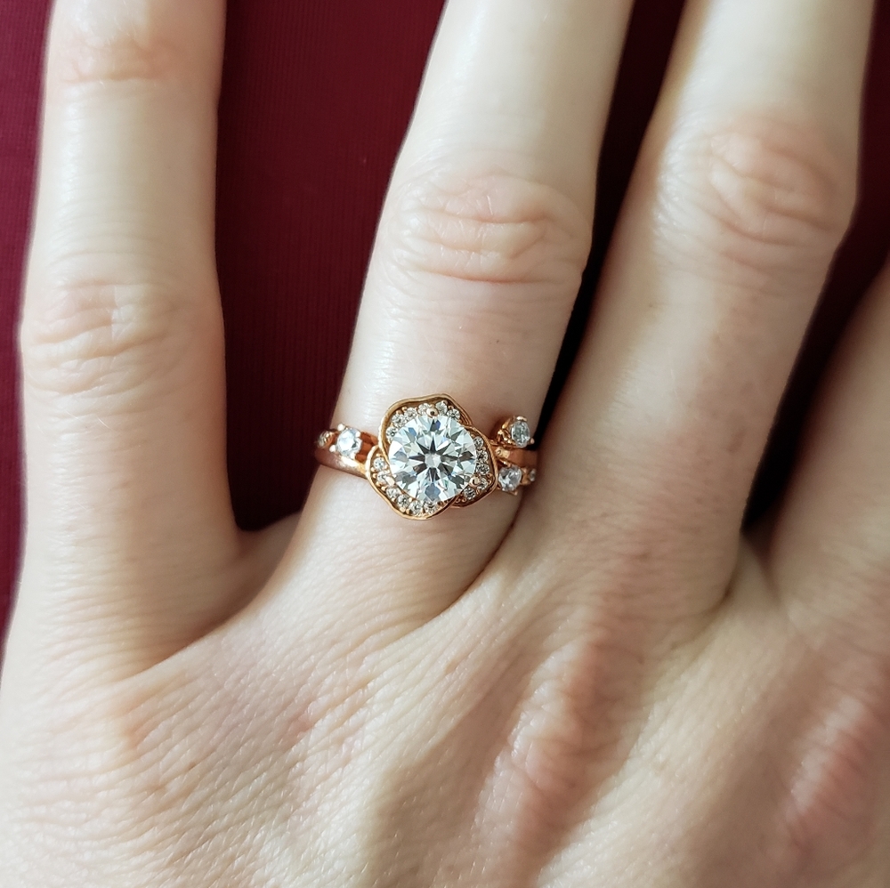 Moissanite Ring